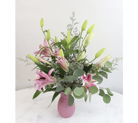 Elegant Pink Lily