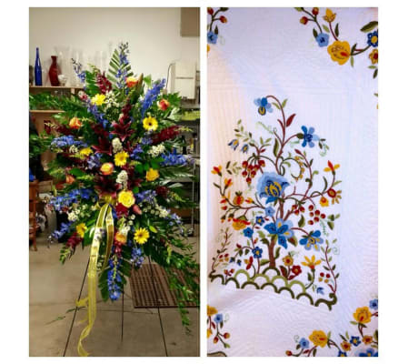 QUILTED MEMORIES EASEL