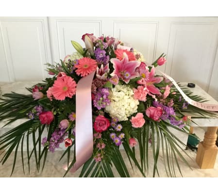 Sweet Memories Casket Spray