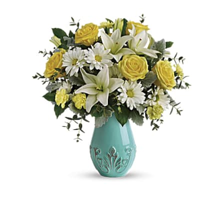 Teleflora's Aqua Dream Bouquet