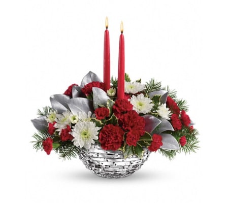 Teleflora's Winter Magic Centerpiece