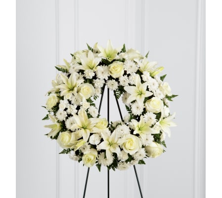The FTD® Treasured Tribute™ Wreath