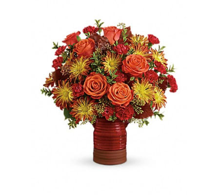 Teleflora's Heirloom Crock Bouquet
