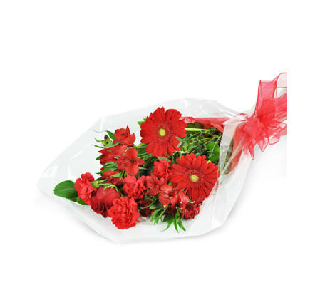 Red Romance, Wrapped Bouquet