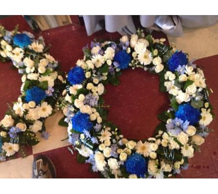Sleep in peace wreath