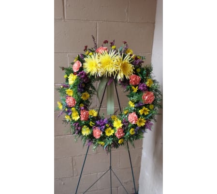 Spring Garden Wreath