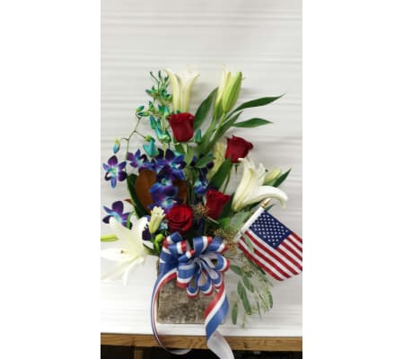 Celebrate Red White and Blue