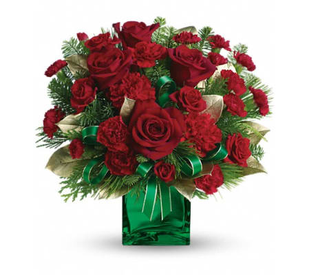 Teleflora's Yuletide Spirit Bouquet
