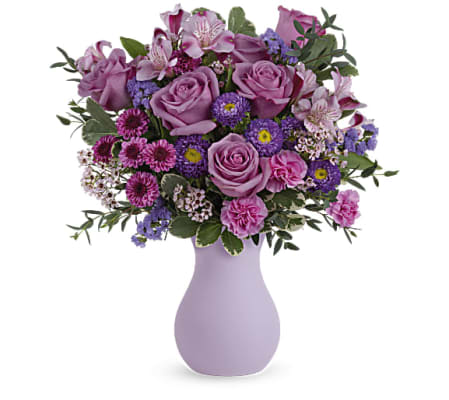 Teleflora's Prettiest Purple Bouquet