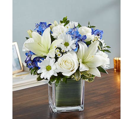 Healing Tears™ Blue and White
