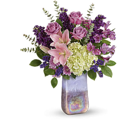 Teleflora's Purple Swirls Bouquet