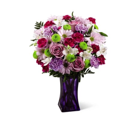 The FTD® Purple Pop Bouquet