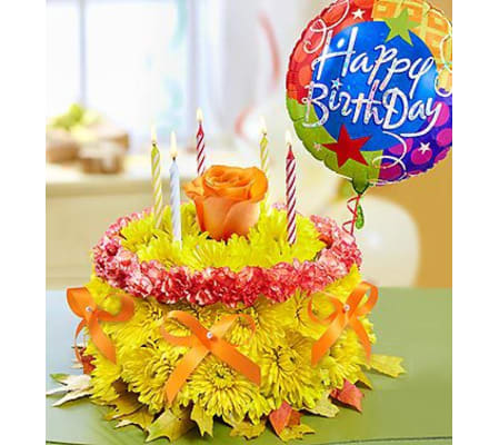 Birthday Flower Cake® for Fall