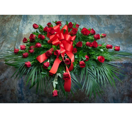 Rose Casket Cover