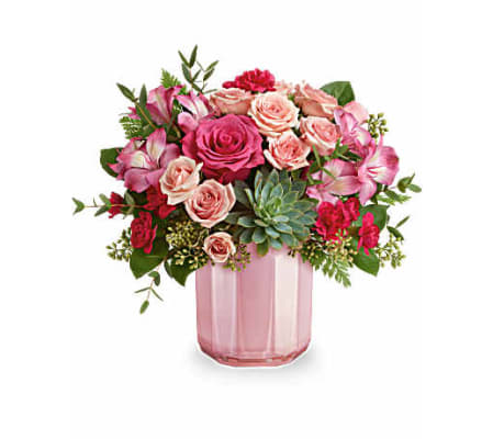 Teleflora's Rosy Radiance Bouquet