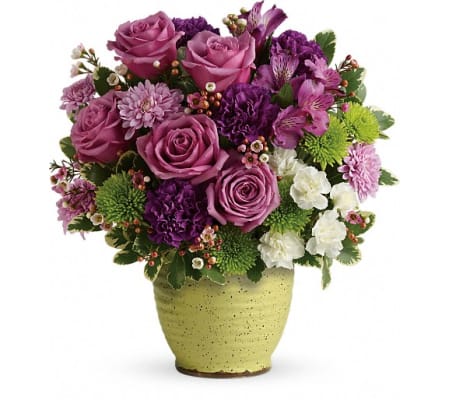 Teleflora's Spring Speckle Bouquet