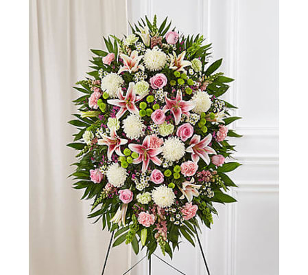 Pastel Sympathy Standing Spray