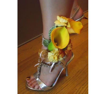 Calla Lily Anklet Corsage