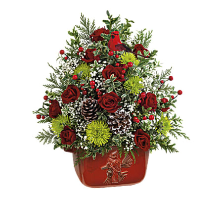 The Teleflora's Cardinal Heirloom Tree