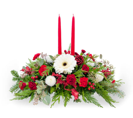 Double Candle Centerpiece