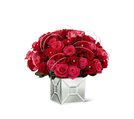 The FTD® Blushing Extravagance™ Luxury Bouquet by Kalla™