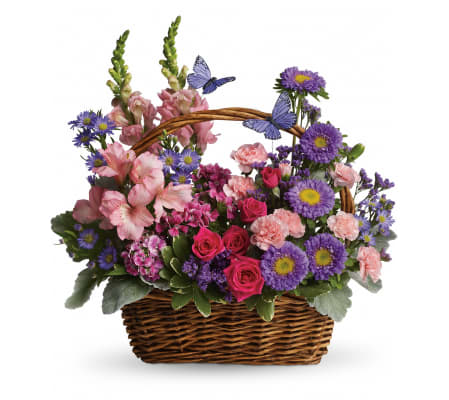 Country Basket Blooms DW