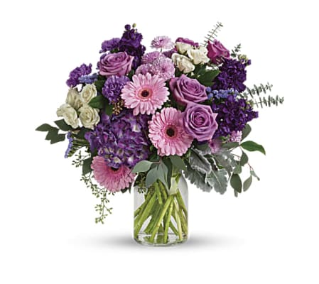 Teleflora's Magnificent Mauves Bouquet