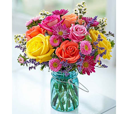 Garden Bouquet™ in a Mason Jar