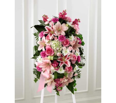 The FTD® Gently into the Ever-After™ Standing Spray