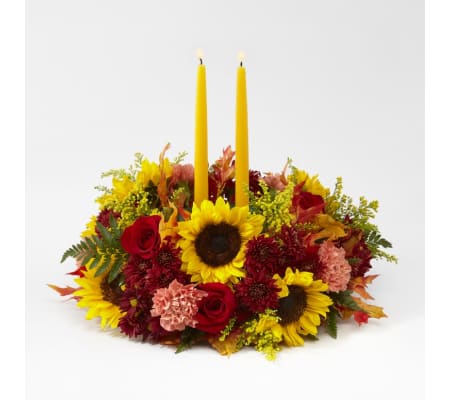 Giving Thanks Candle Centerpiece 2020