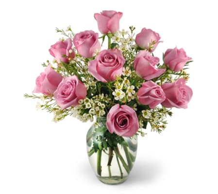 Dozen Lavender Roses