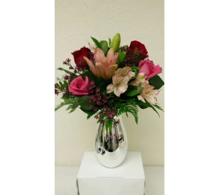 Reflection Flowers - Silver