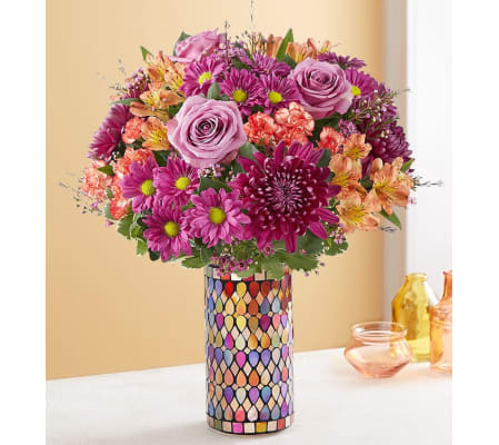 Plum Crazy™ for Fall Mosaic