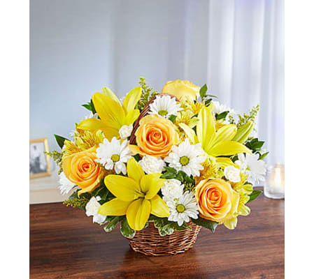 Peace, Prayers and Blessings™ - Yellow and White