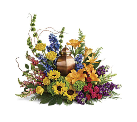 Teleflora's With All Our Hearts Cremation Tribute