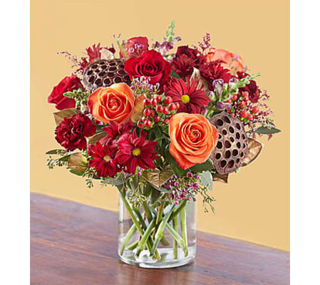 Vintage Autumn Blooms