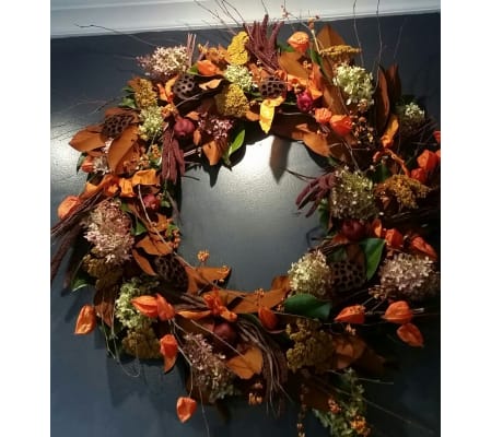 Autumn glory wreath