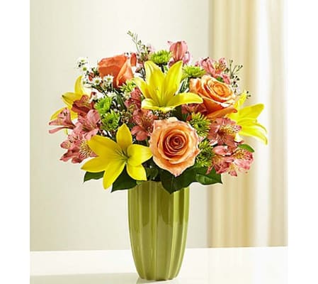 Fields of Europe™ in a Green Vase