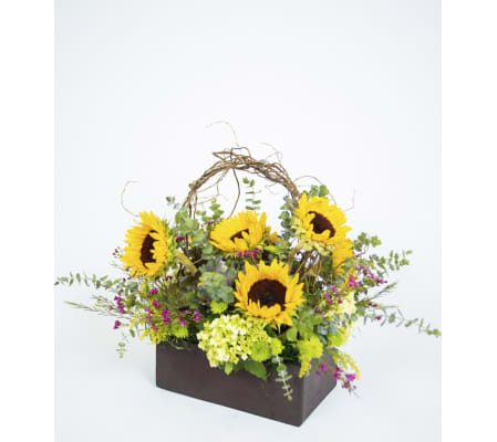 Gorgeous Sunflower Box