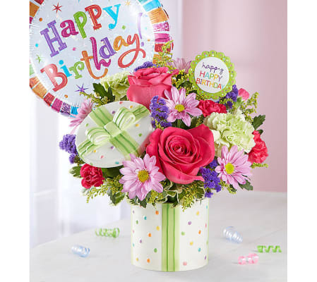 Happy Birthday Present Bouquet