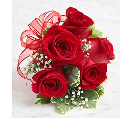 Red Rose Corsage