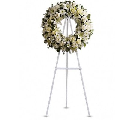 TELEFLORA SERENITY WREATH