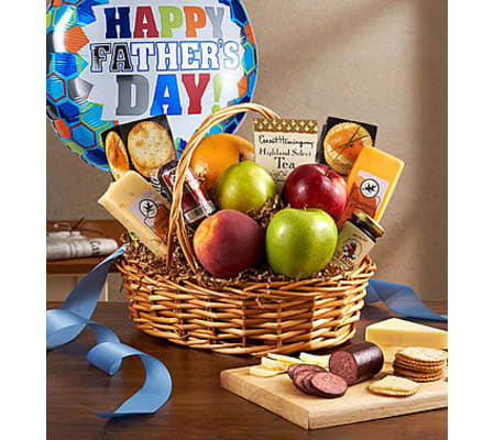 Fruit & Gourmet Basket for Dad