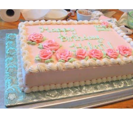 Large Traditional Cake
