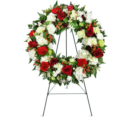 Passionate Faith Sympathy Wreath™