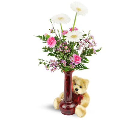 Darling Daisies™ with Plush Bear