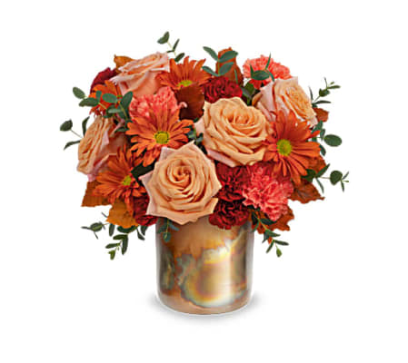 Teleflora's Copper Rose Bouquet