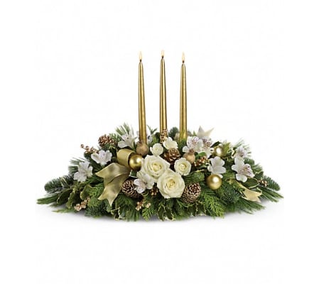Royal Christmas Centerpiece