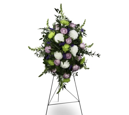 Blessed Memory Standing Spray
