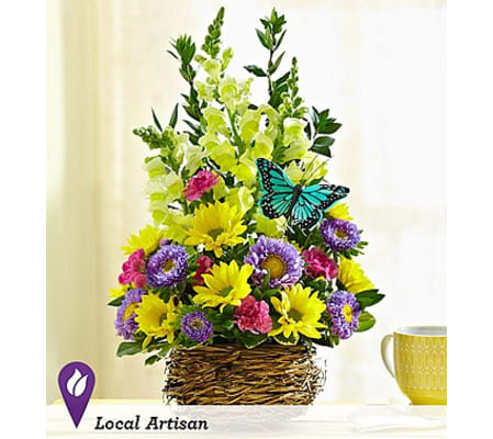 Springtime Bird’s Nest of Flowers™
